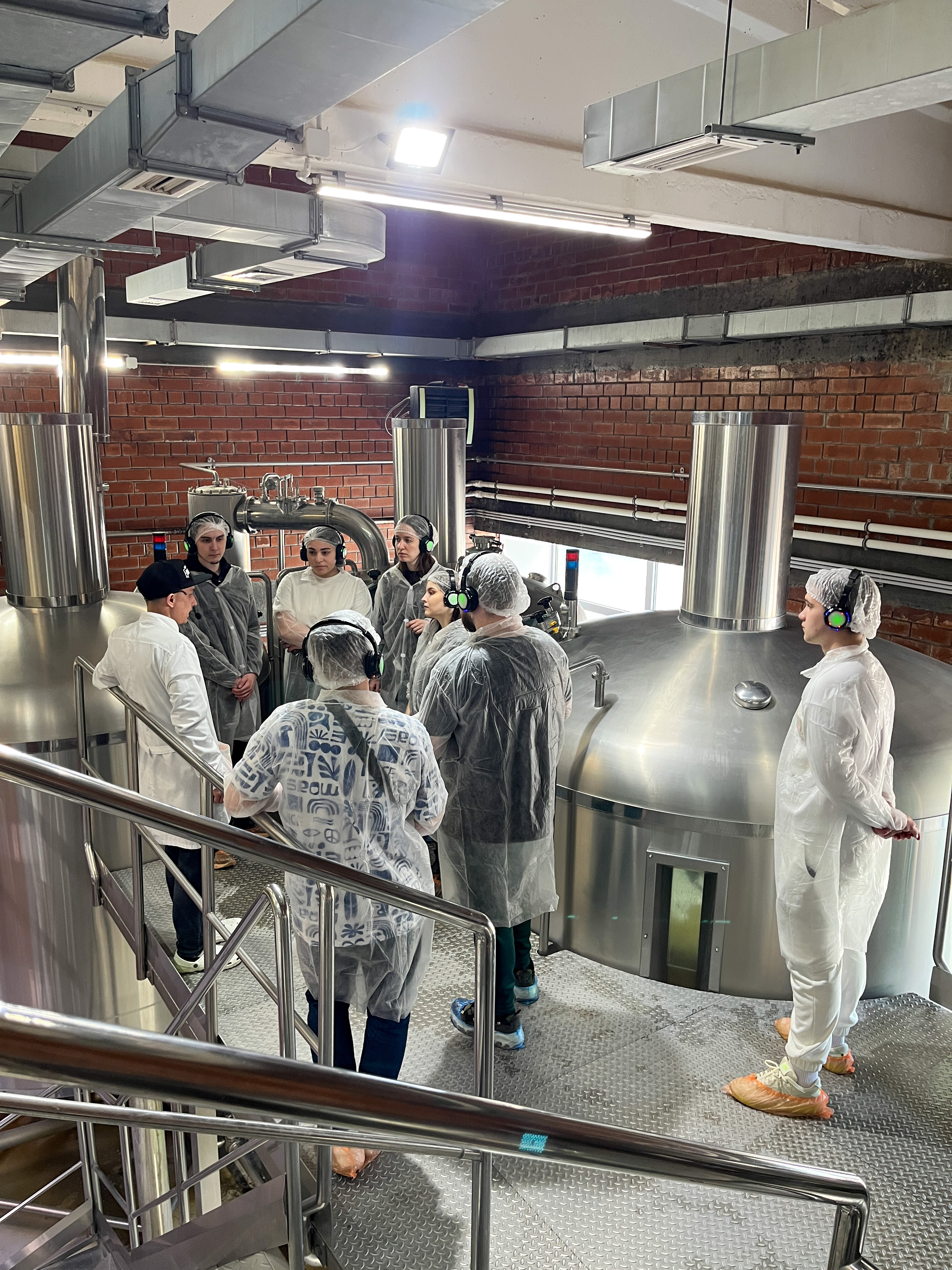 Дегустационная экскурсия на пивоваренном заводе для компании