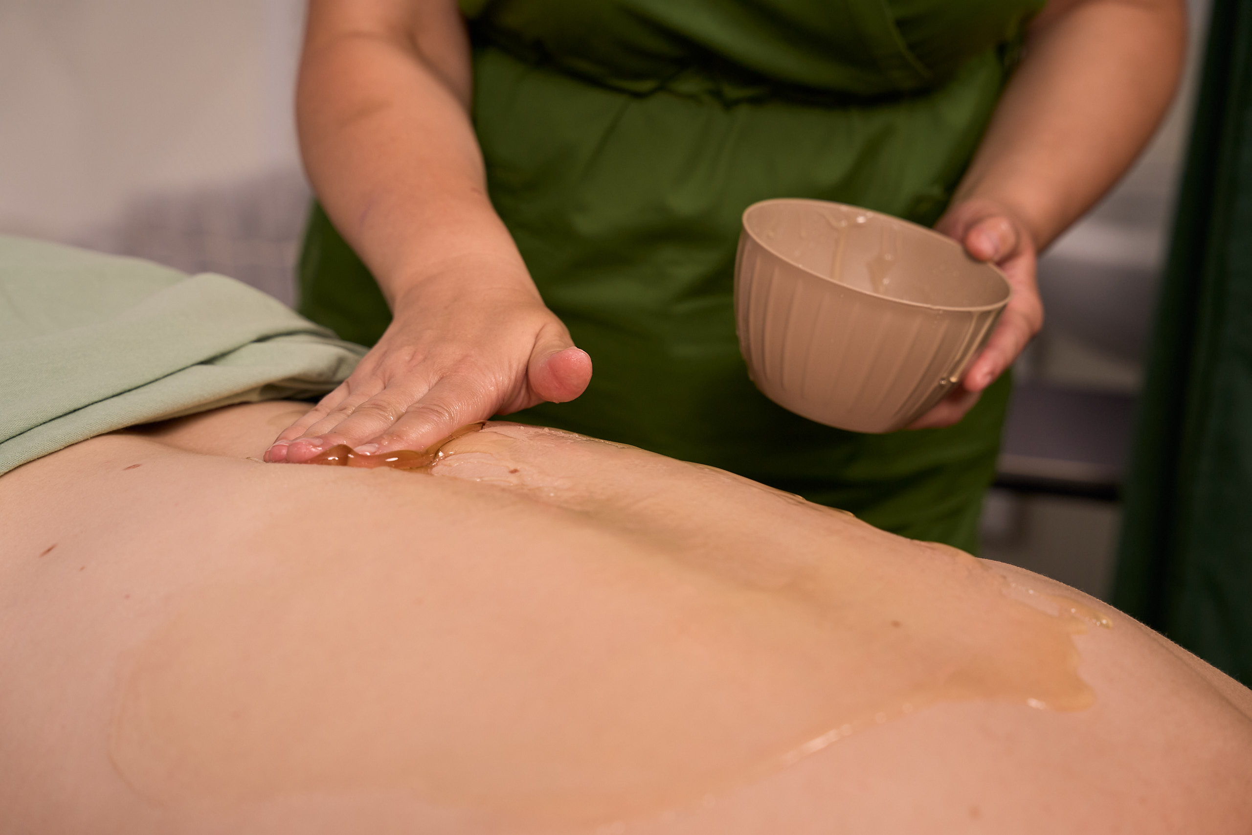 Медовый массаж