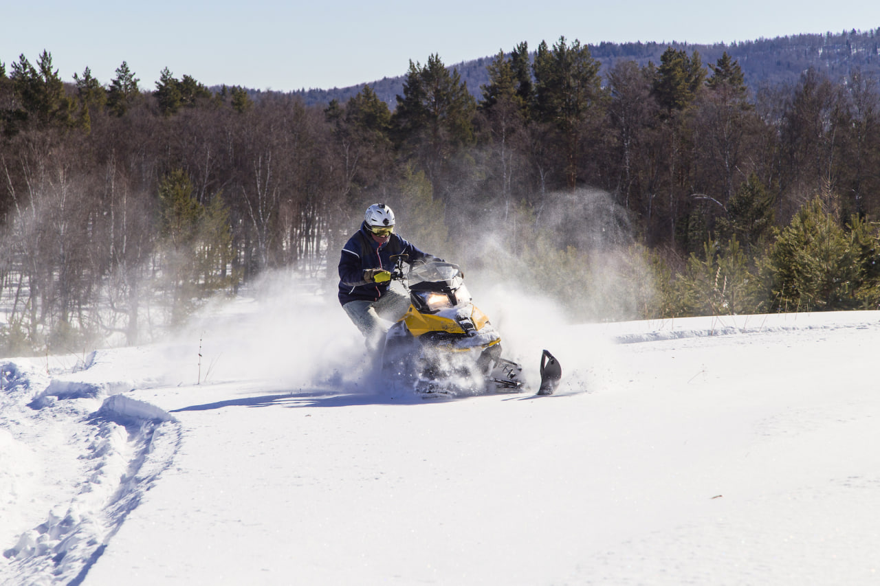 Снегоходный тест-драйв