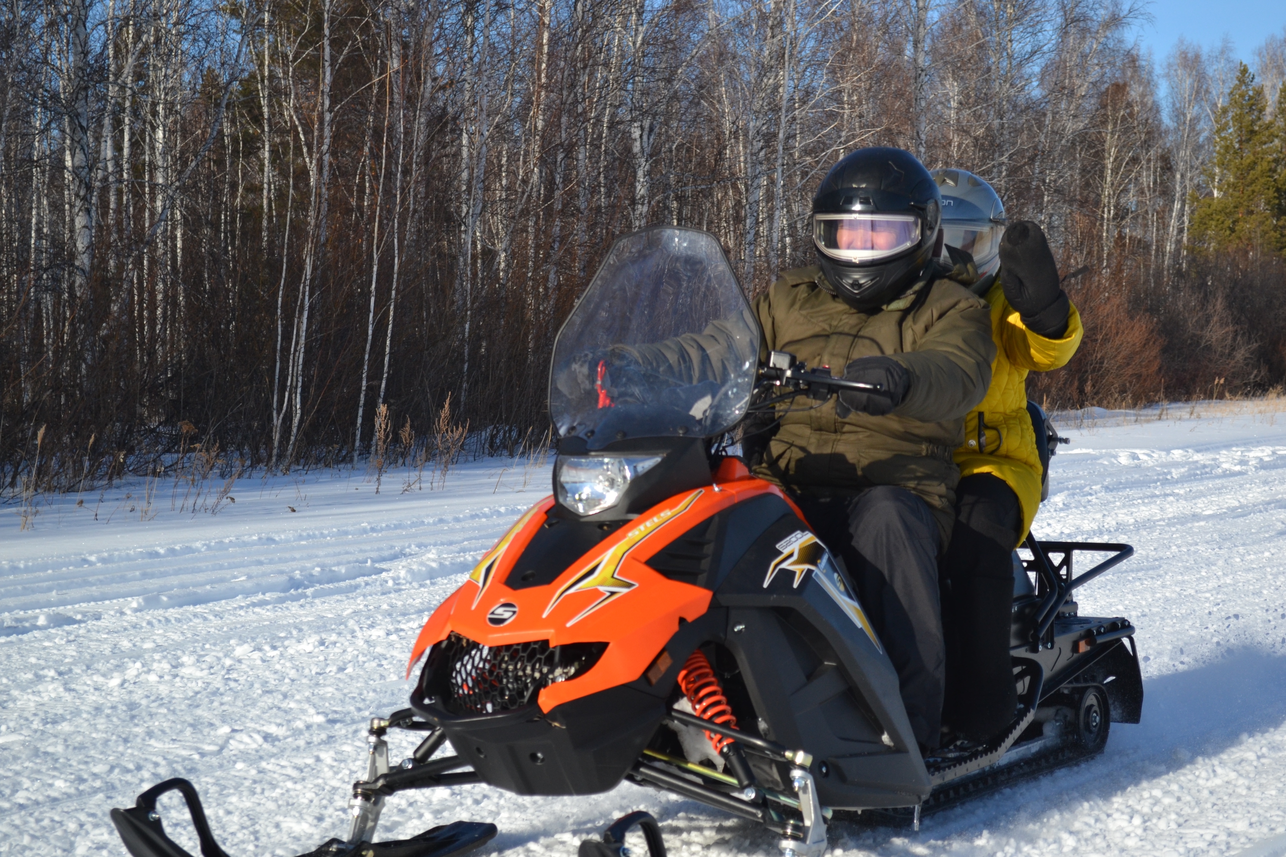 Тур на снегоходах "Семейный"