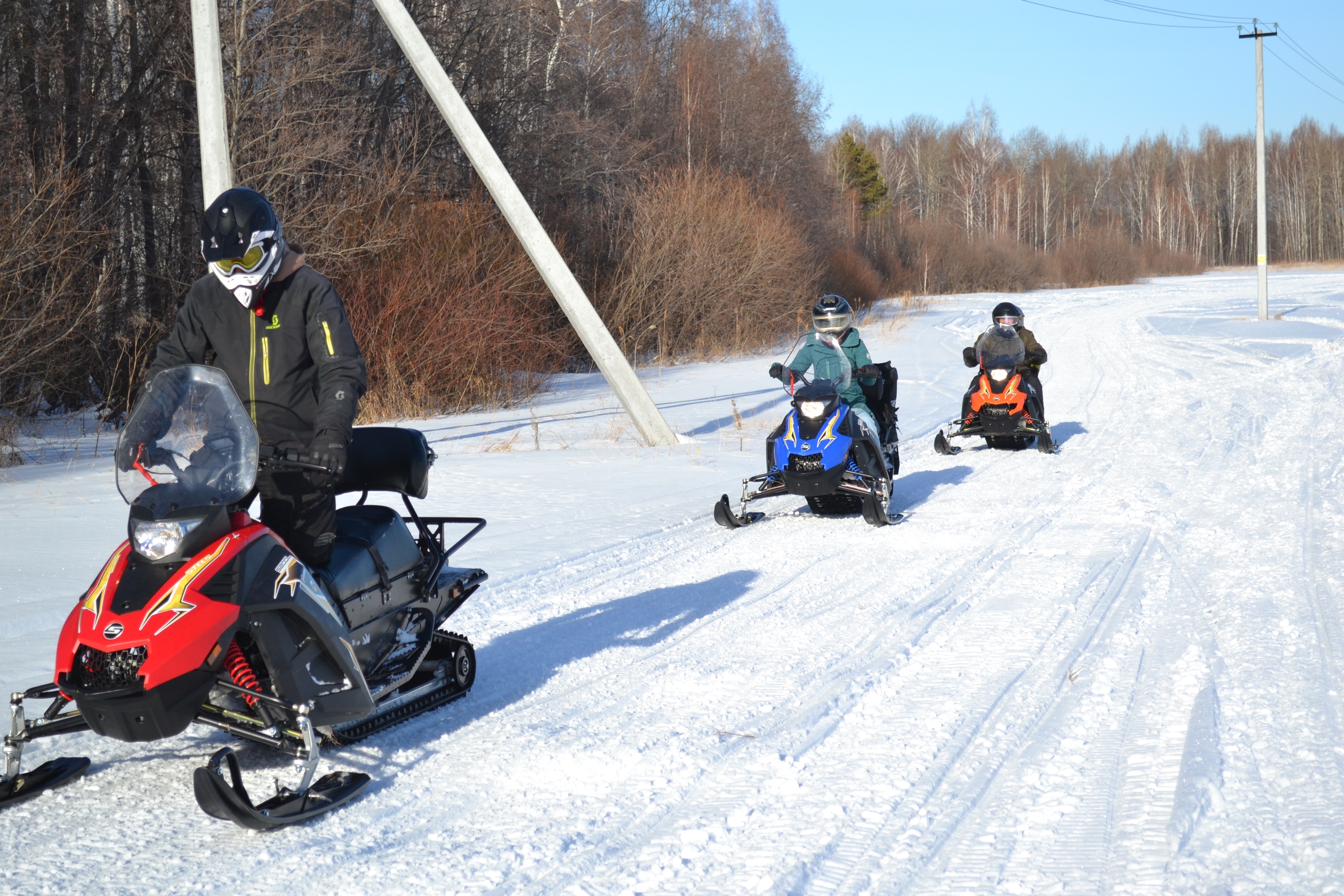 Тур на снегоходах "Семейный"