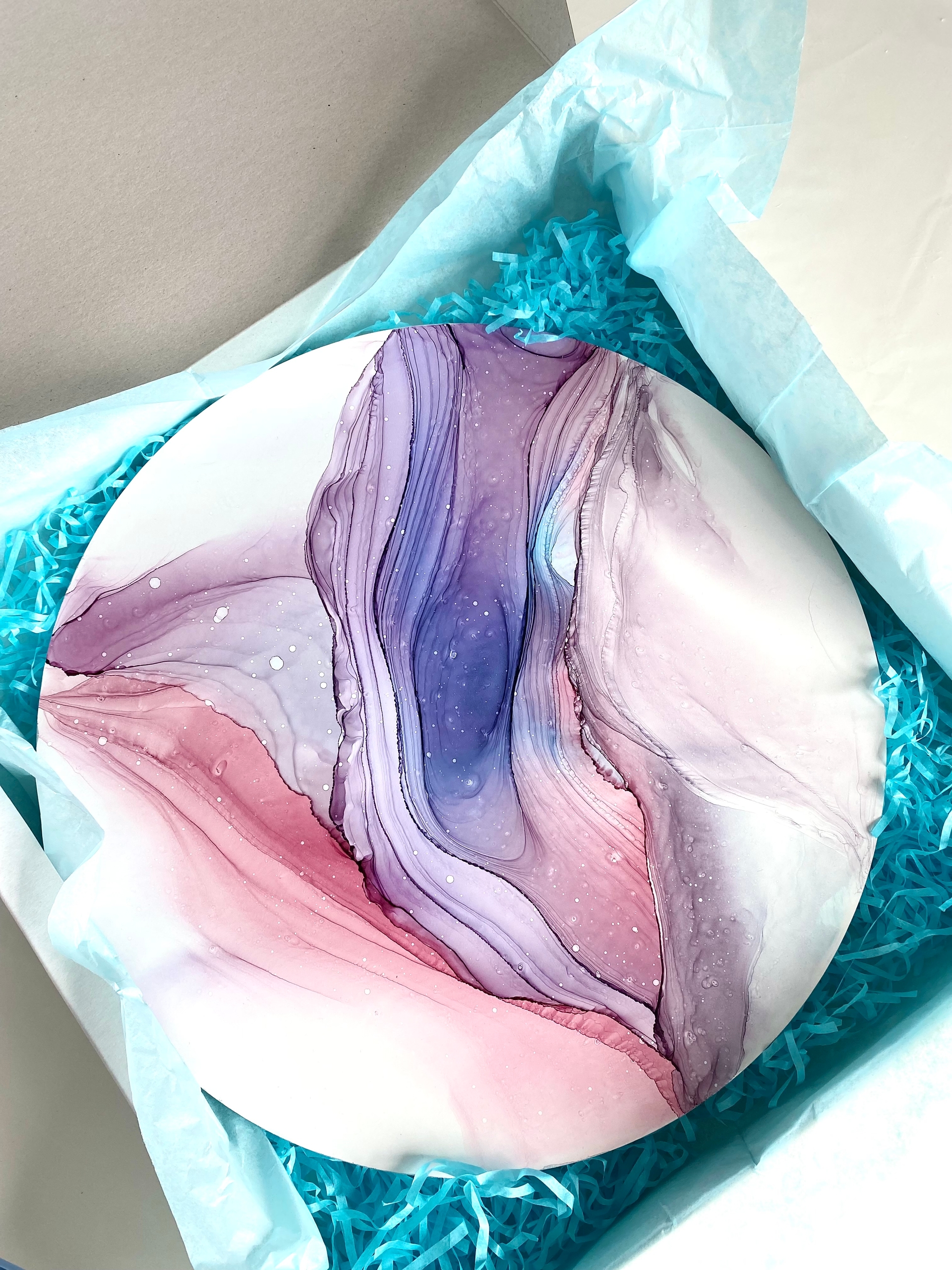 Живопись алкогольными чернилами