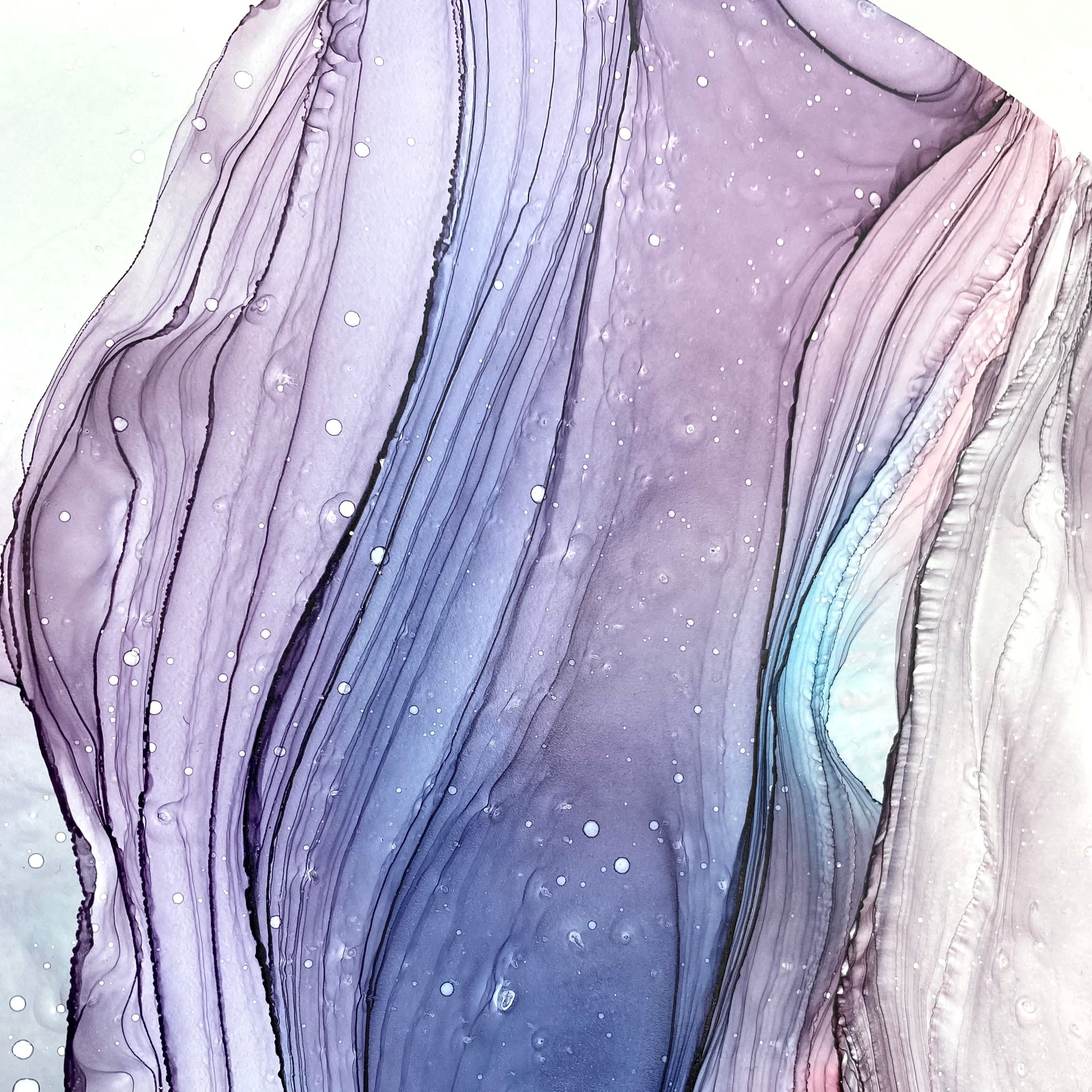 Живопись алкогольными чернилами