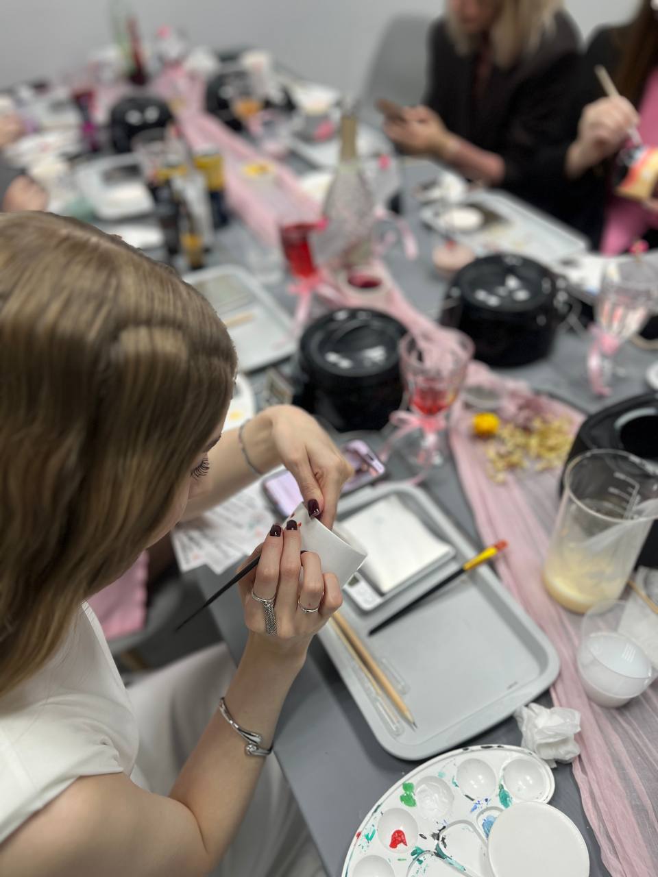 Арт-вечеринка для компании: МК по свечеварению