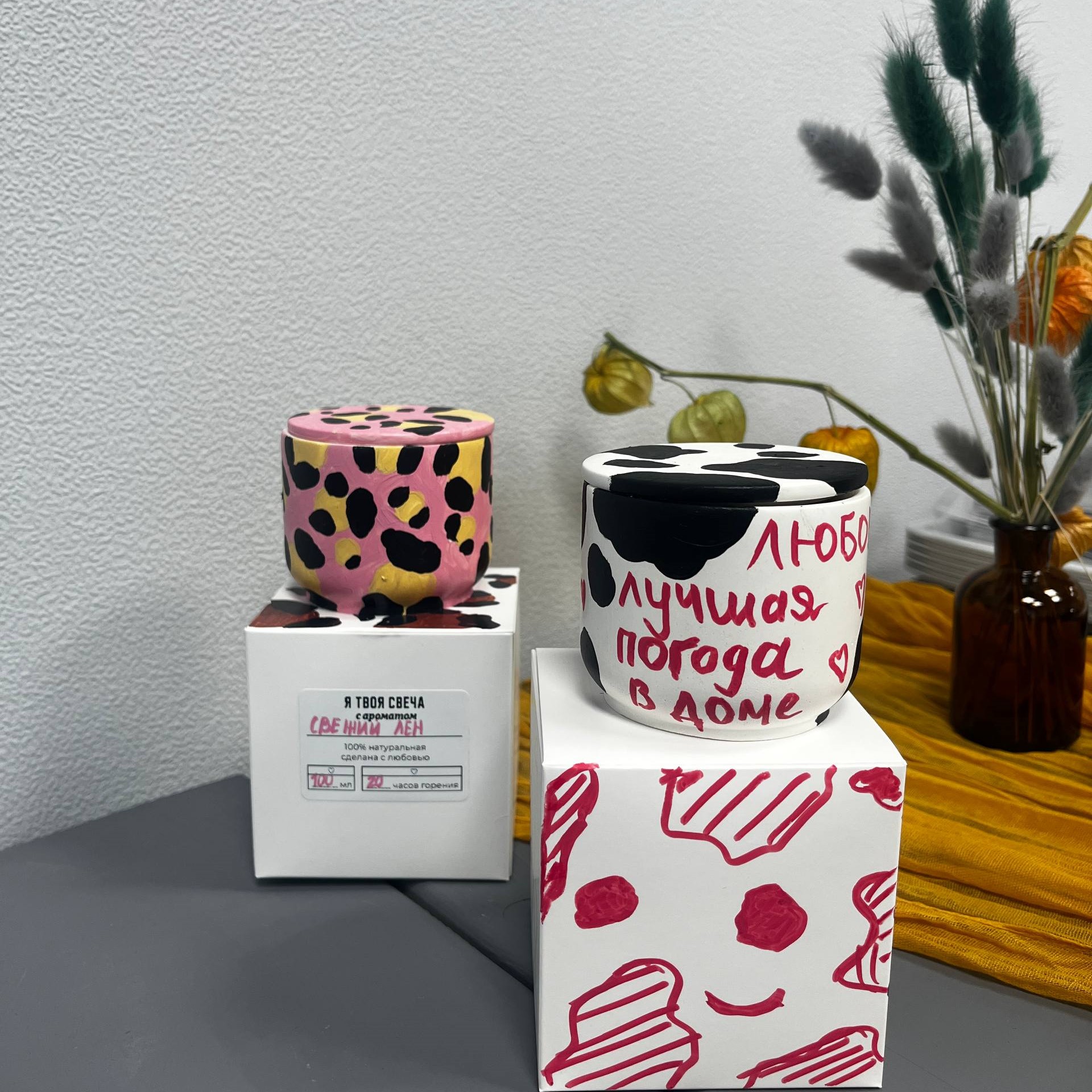 Мастер-класс "Карта-желаний и свеча-аффирмация"