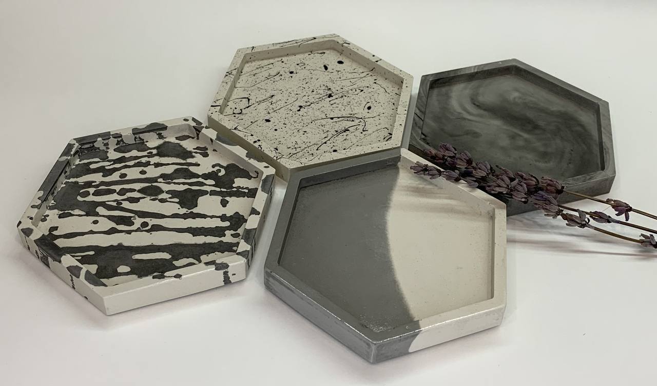 Мастер-класс по изготовлению подставки из гипса или кашпо