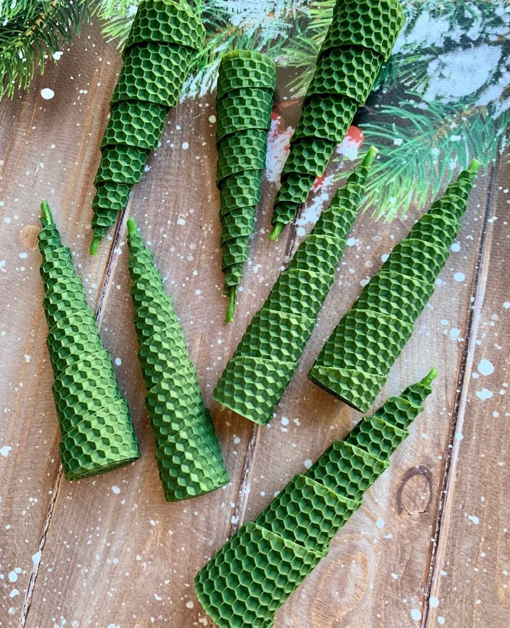 Детский мастер-класс по созданию свечей-ёлочек