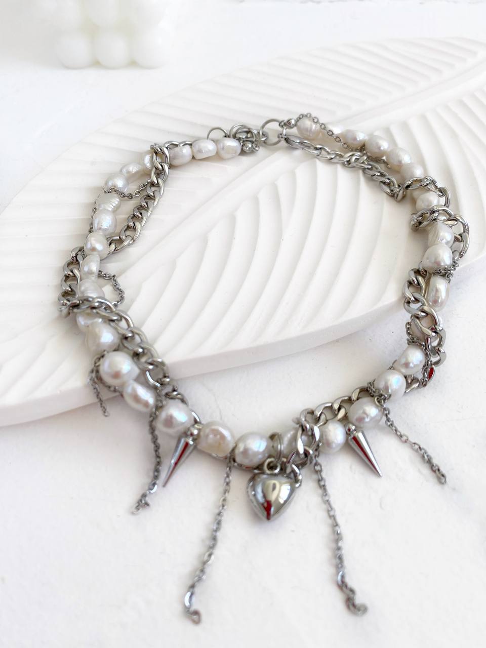 Мастер-класс по созданию колье из жемчуга