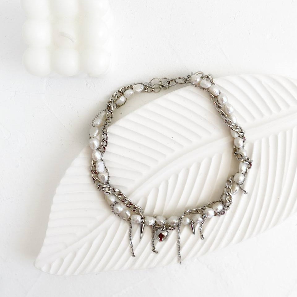 Мастер-класс по созданию колье из жемчуга