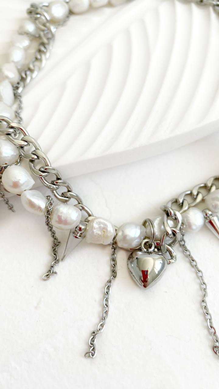 Мастер-класс по созданию колье из жемчуга