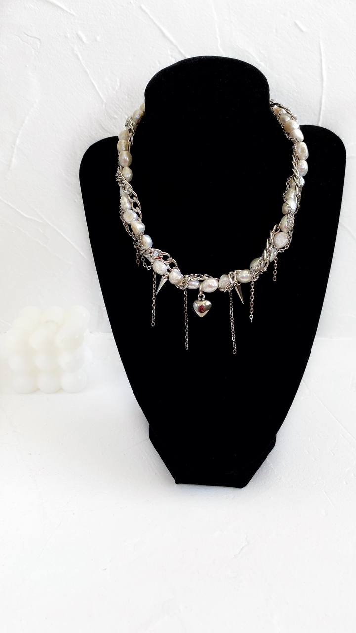 Мастер-класс по созданию колье из жемчуга