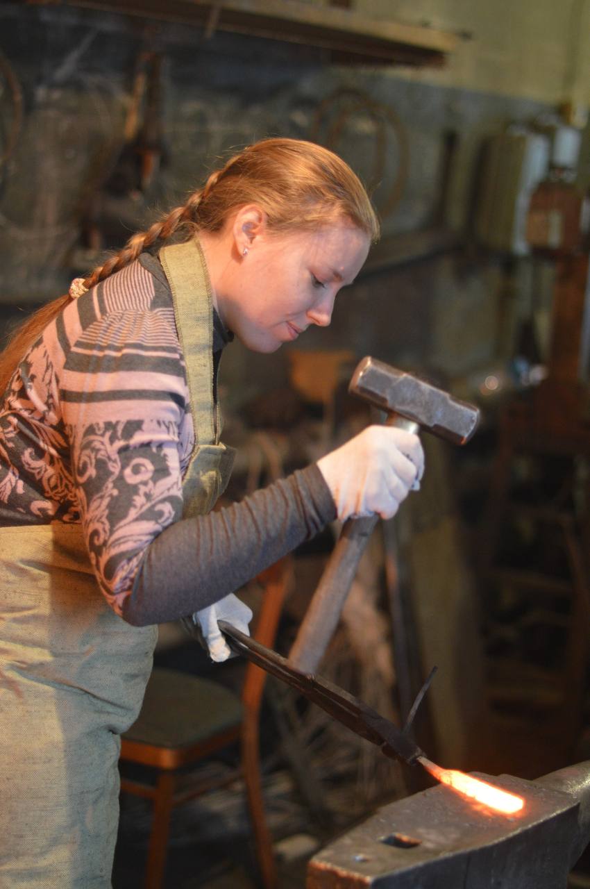 Мастер-класс по кузнечному делу