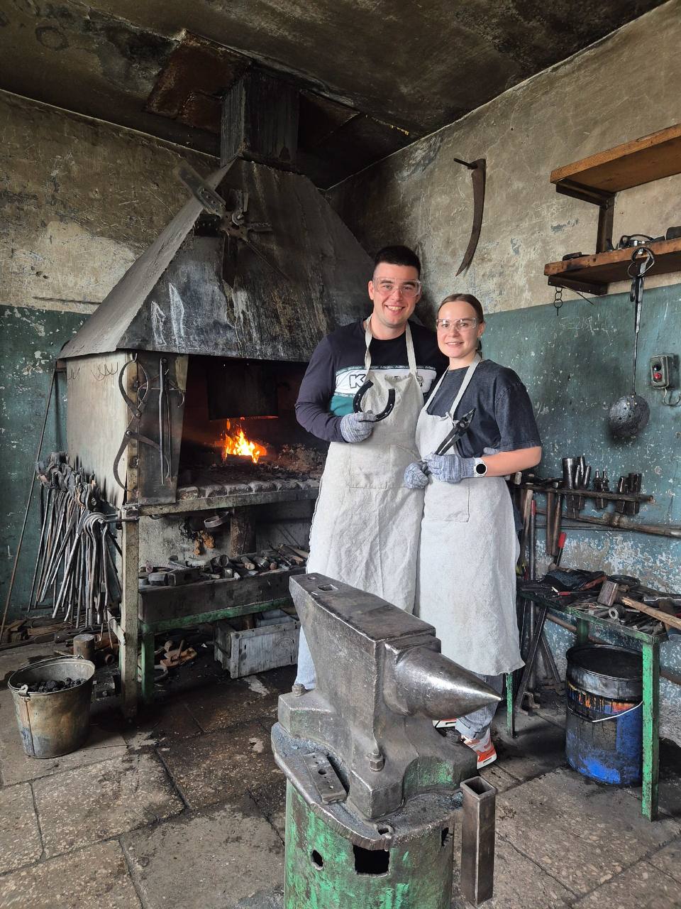 Мастер-класс по кузнечному делу