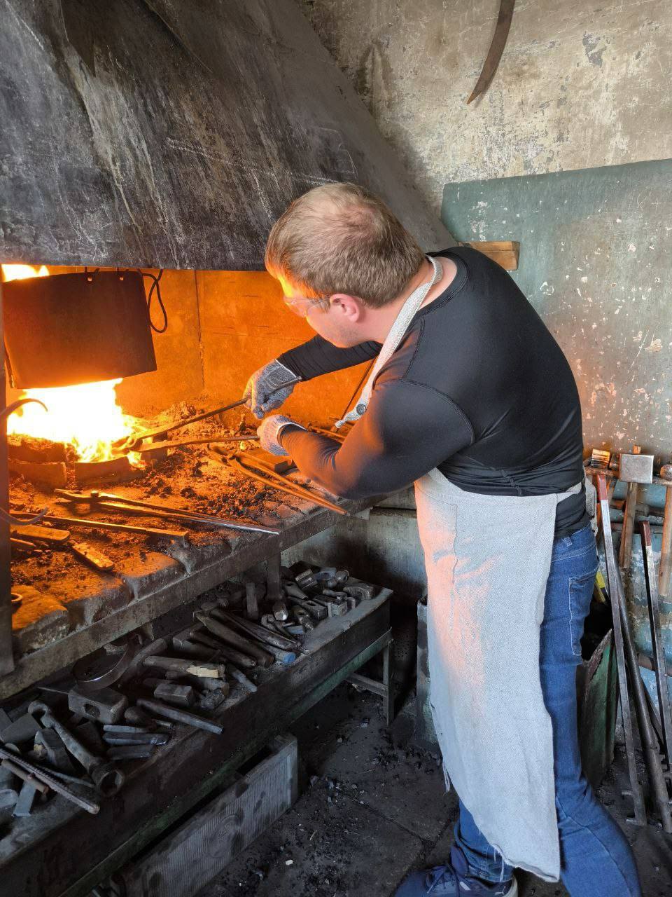 Мастер-класс по кузнечному делу