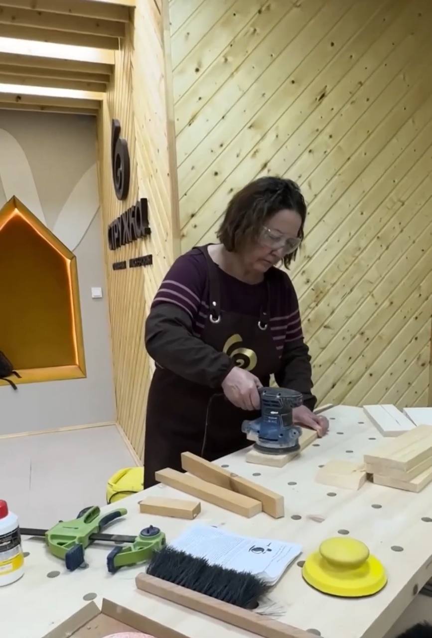 Мастер-класс в столярной мастерской